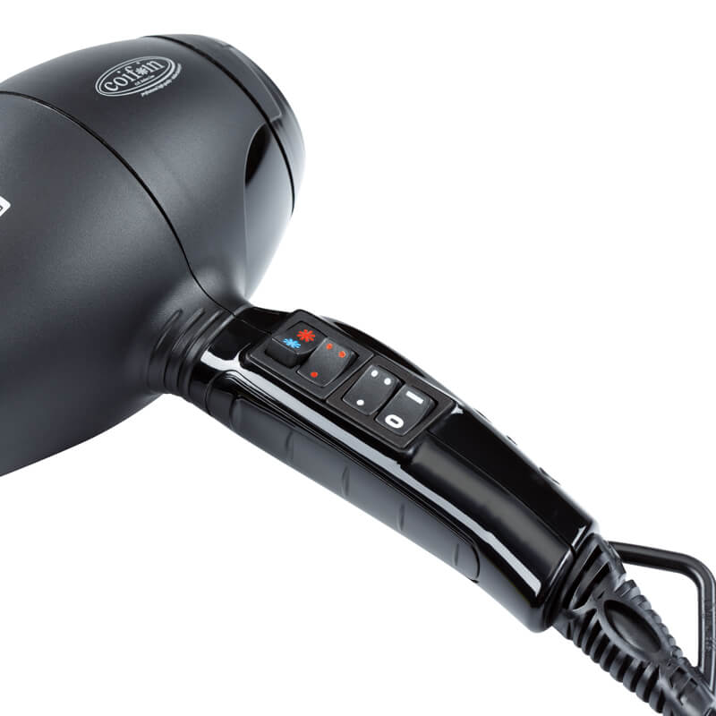 Італійський фен для волосся Coifin EK2R-ion Black